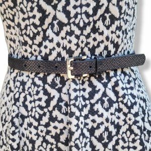 Black Thin Belt